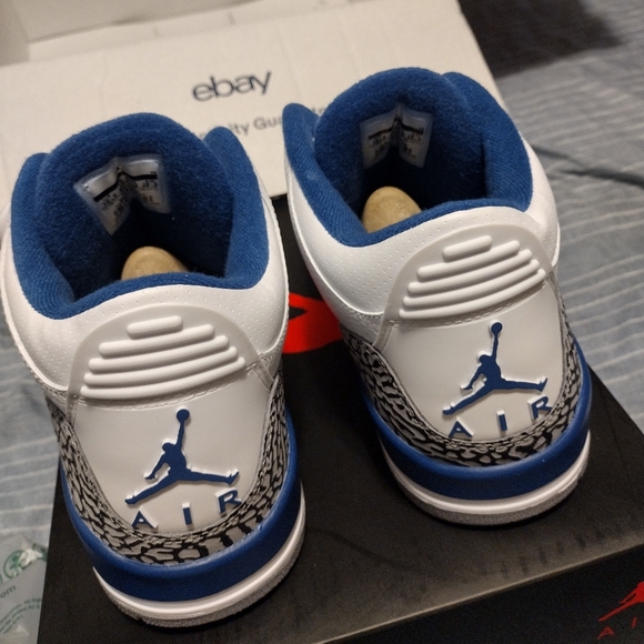 💯🛠️Air Jordan 3 Retro "True Blue" O.G.🛠️💯 - Picture 3 of 15